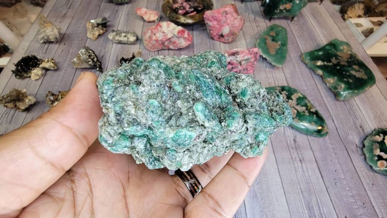 Large Gorgeous Gemmy Emerald in Mica Raw Specimen