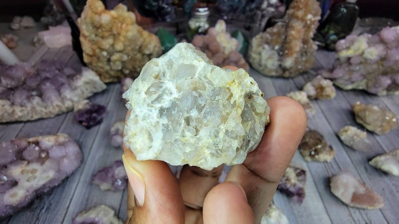 Receive This Exact Spirit Cactus Amethyst with Limonite from South Africa