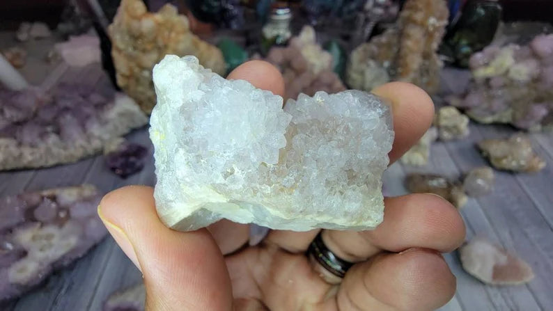 Receive This Exact Spirit Cactus Amethyst Cluster from South Africa