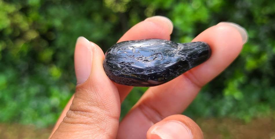 Black Tourmaline Tumbled