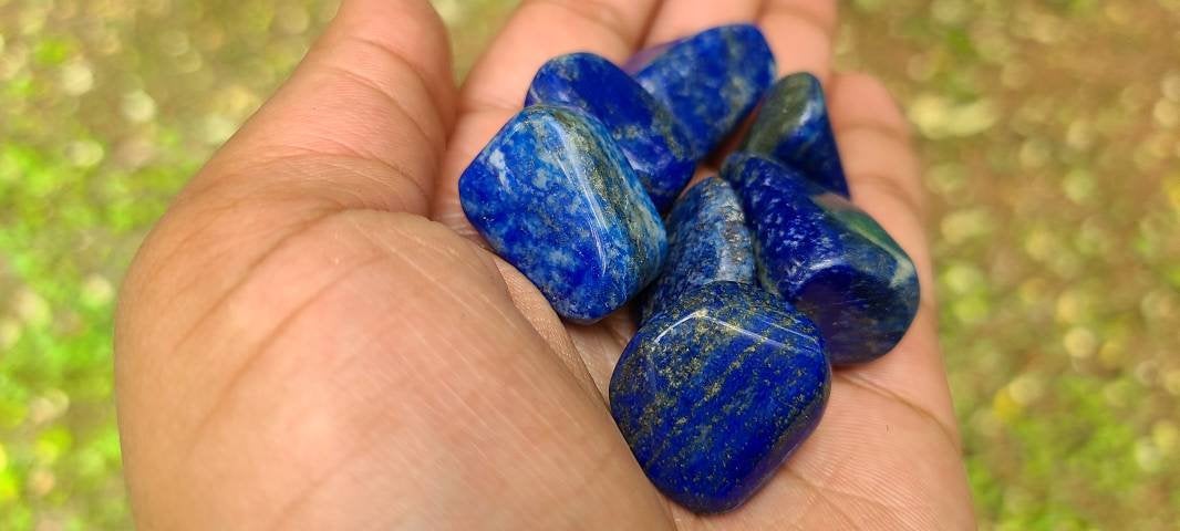 Pretty Lapis Lazuli Tumbled Crystals