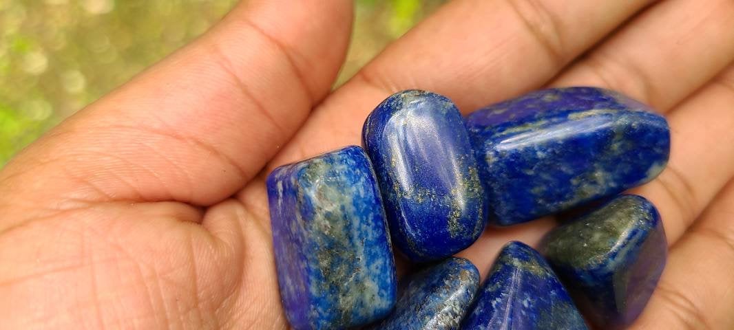 Pretty Lapis Lazuli Tumbled Crystals