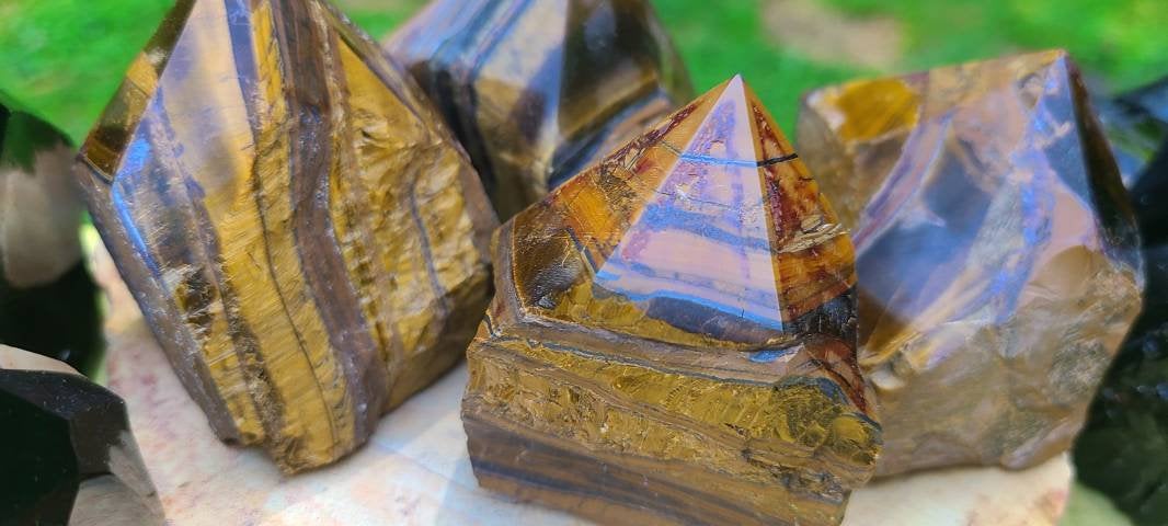 Tigers Eye Polished Points