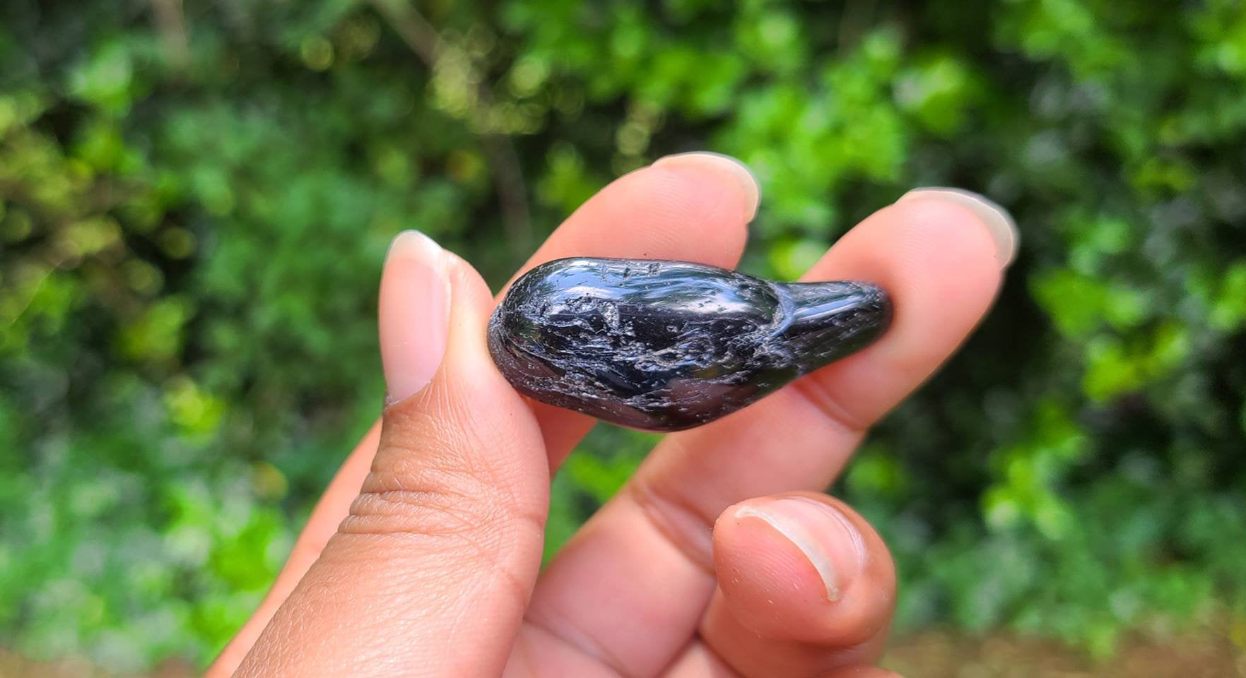 Black Tourmaline Tumbled